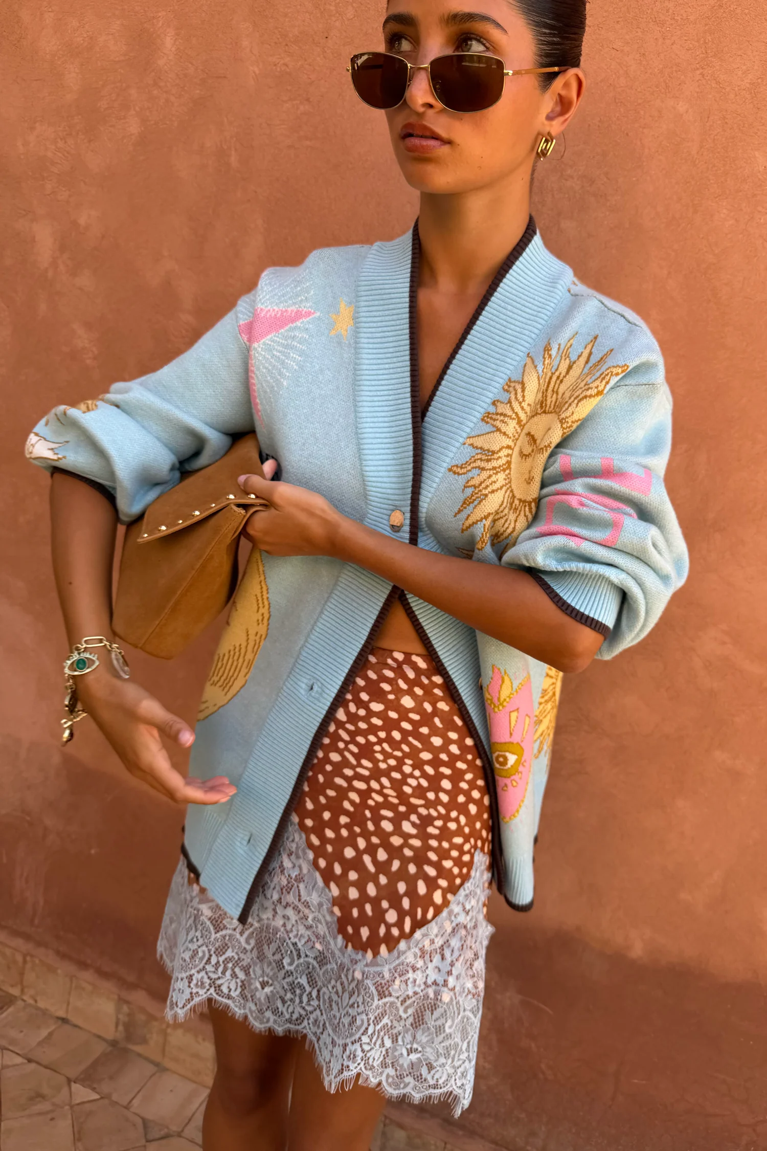 Blue Mystical Cardigan - Image 4