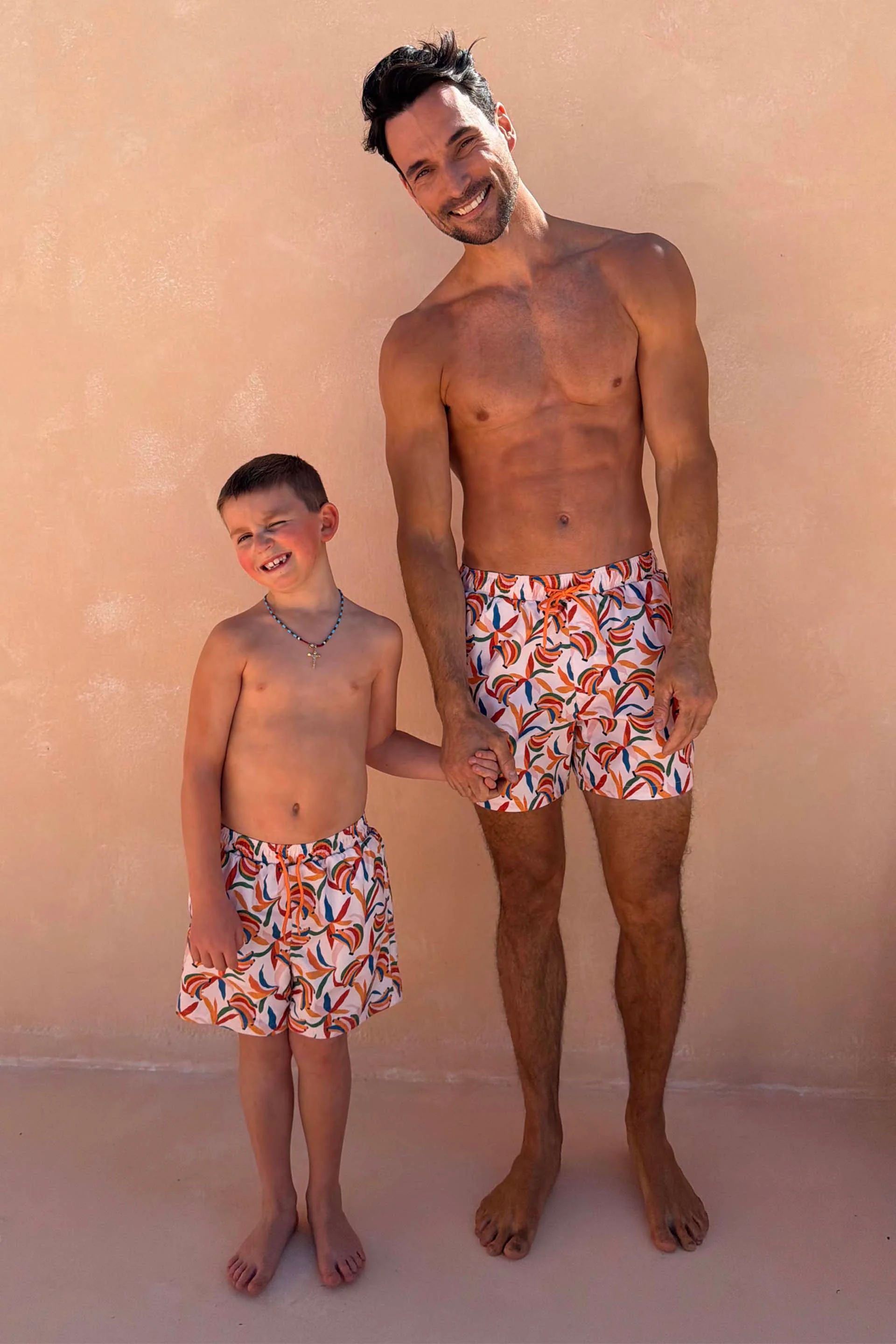 Boy's Banana Print Swim Shorts - Image 8
