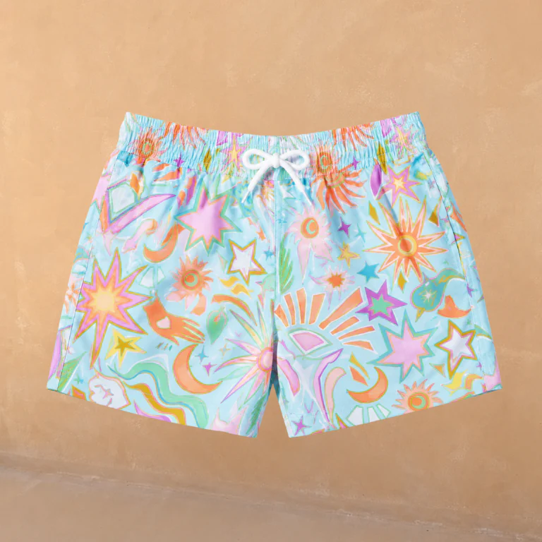 Boy's Starburst Swim Shorts