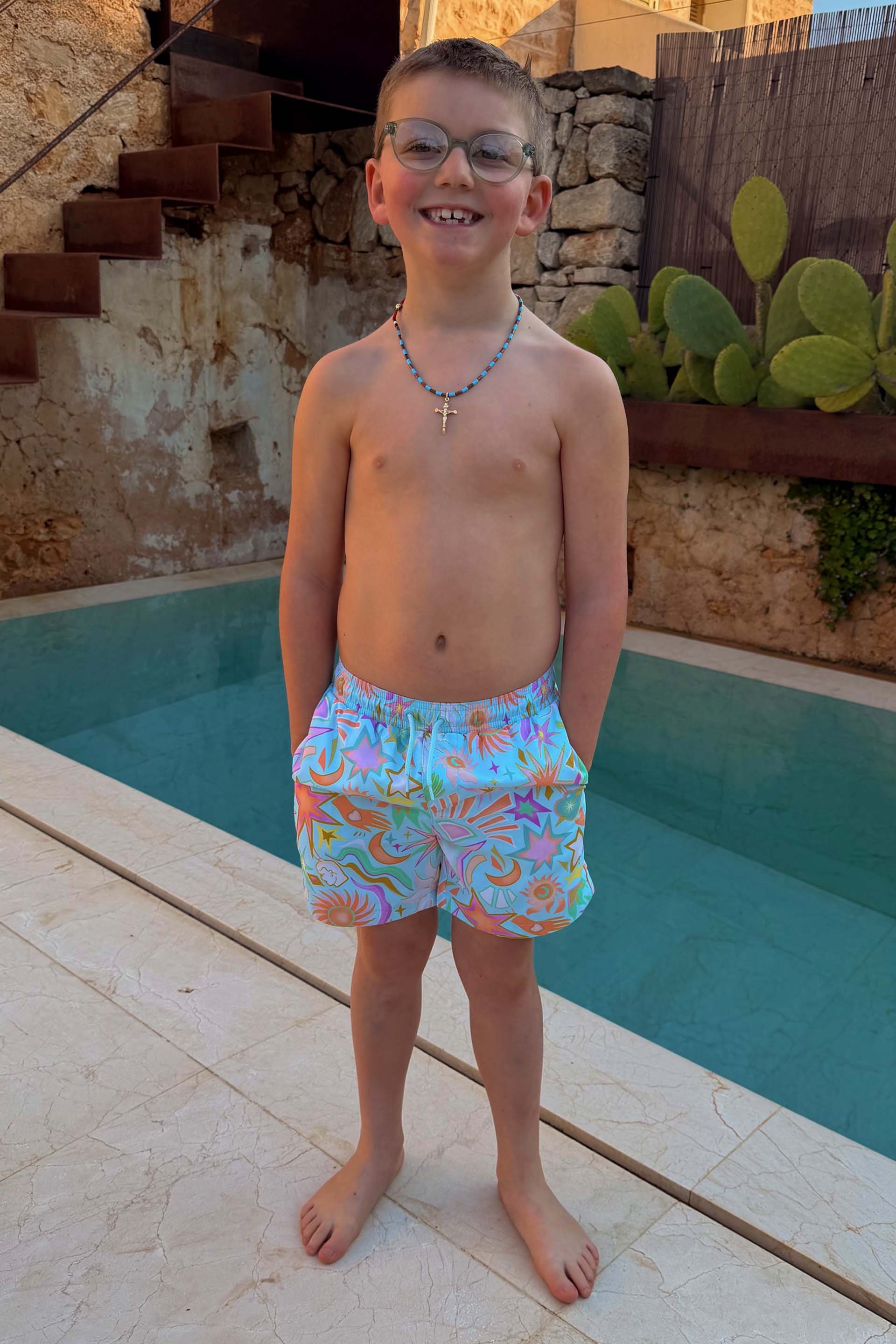 Boy's Starburst Swim Shorts - Image 3
