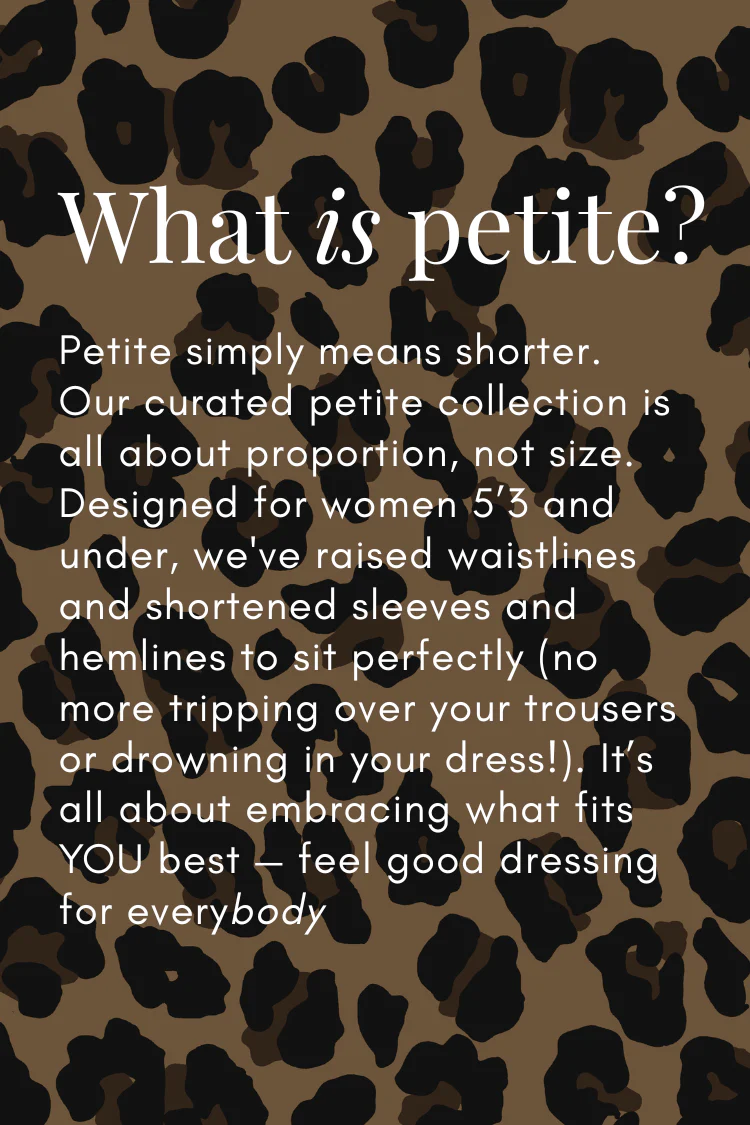 Leopard Barrel Jeans Petite - Image 3