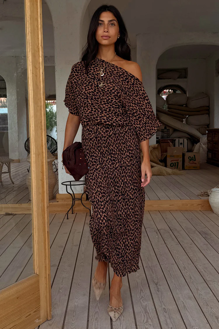 Lucia Leopard Tilly Dress Petite - Image 9