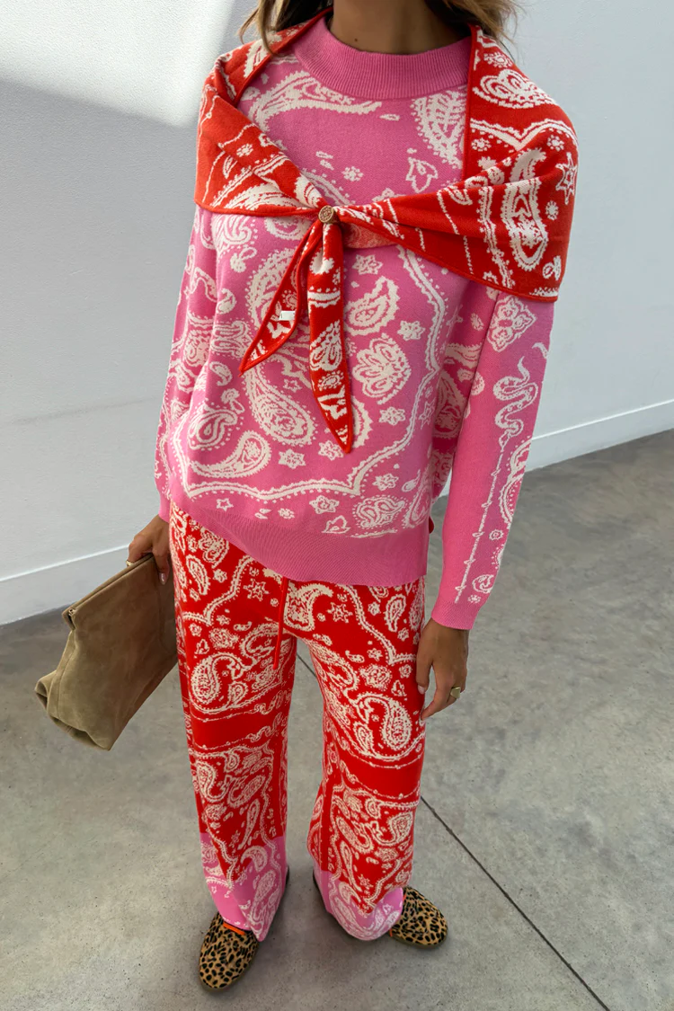 Pink Bandana Copenhagen Jumper - Image 3