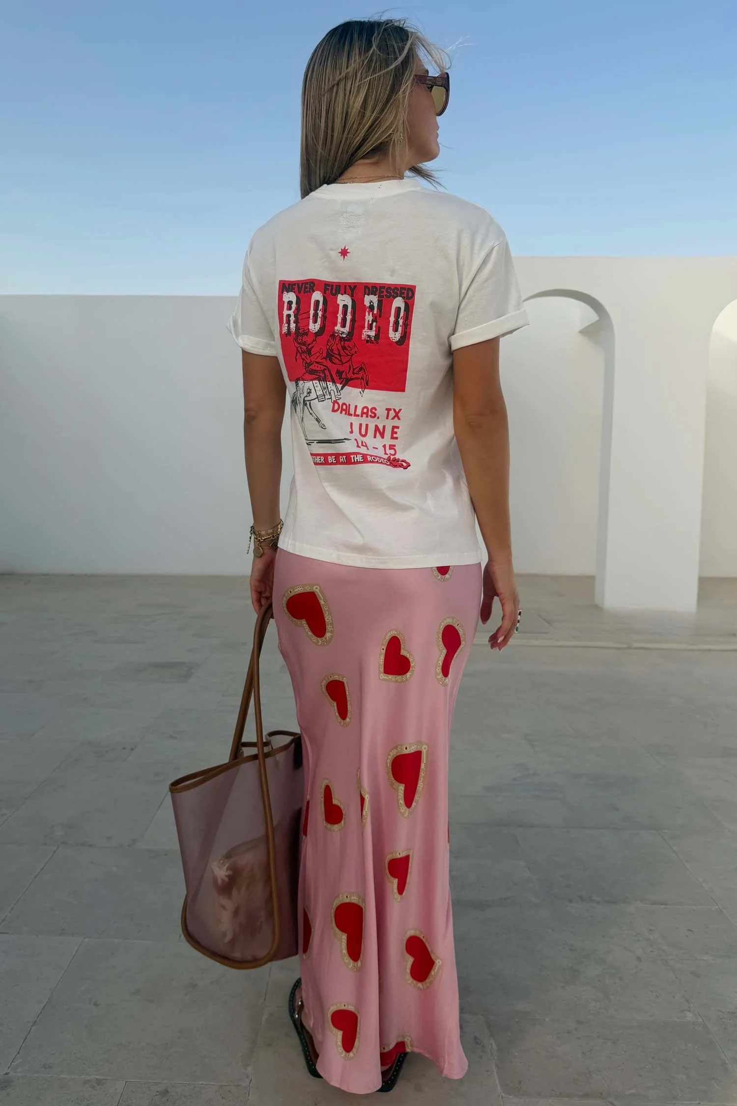 Pink Hearts Dorris Skirt - Image 4